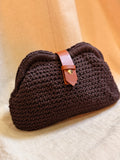 Sac pochette Eva marron