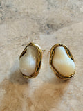 Boucle d’oreille Pure white