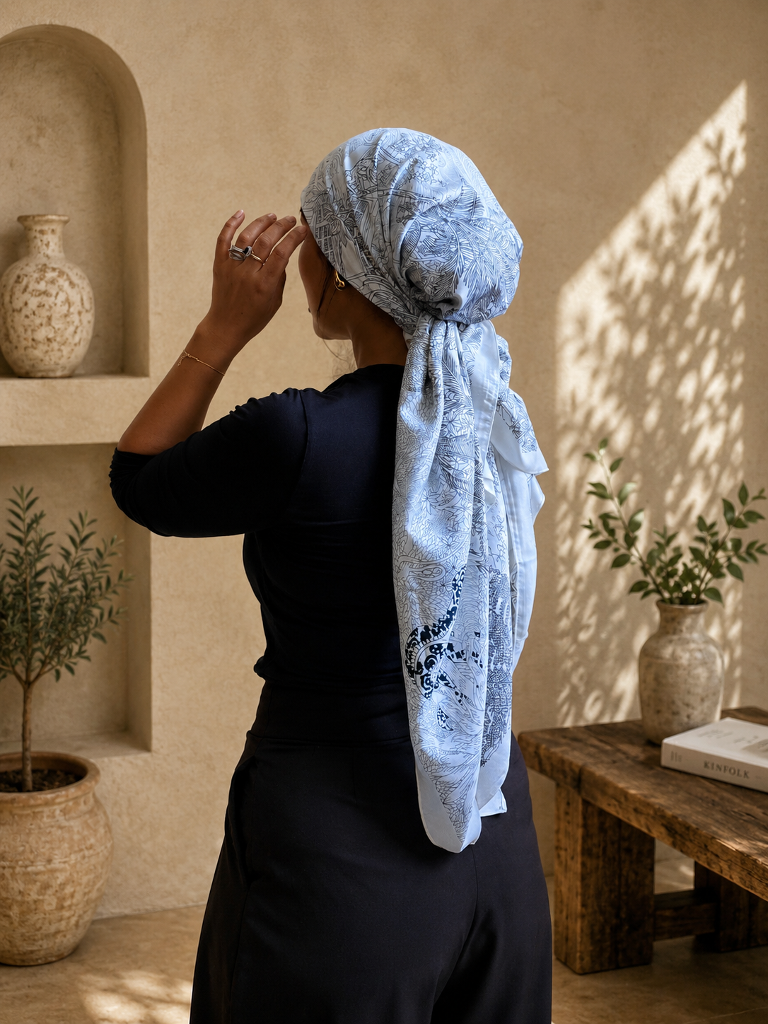Grand carré  Inspire bleu
