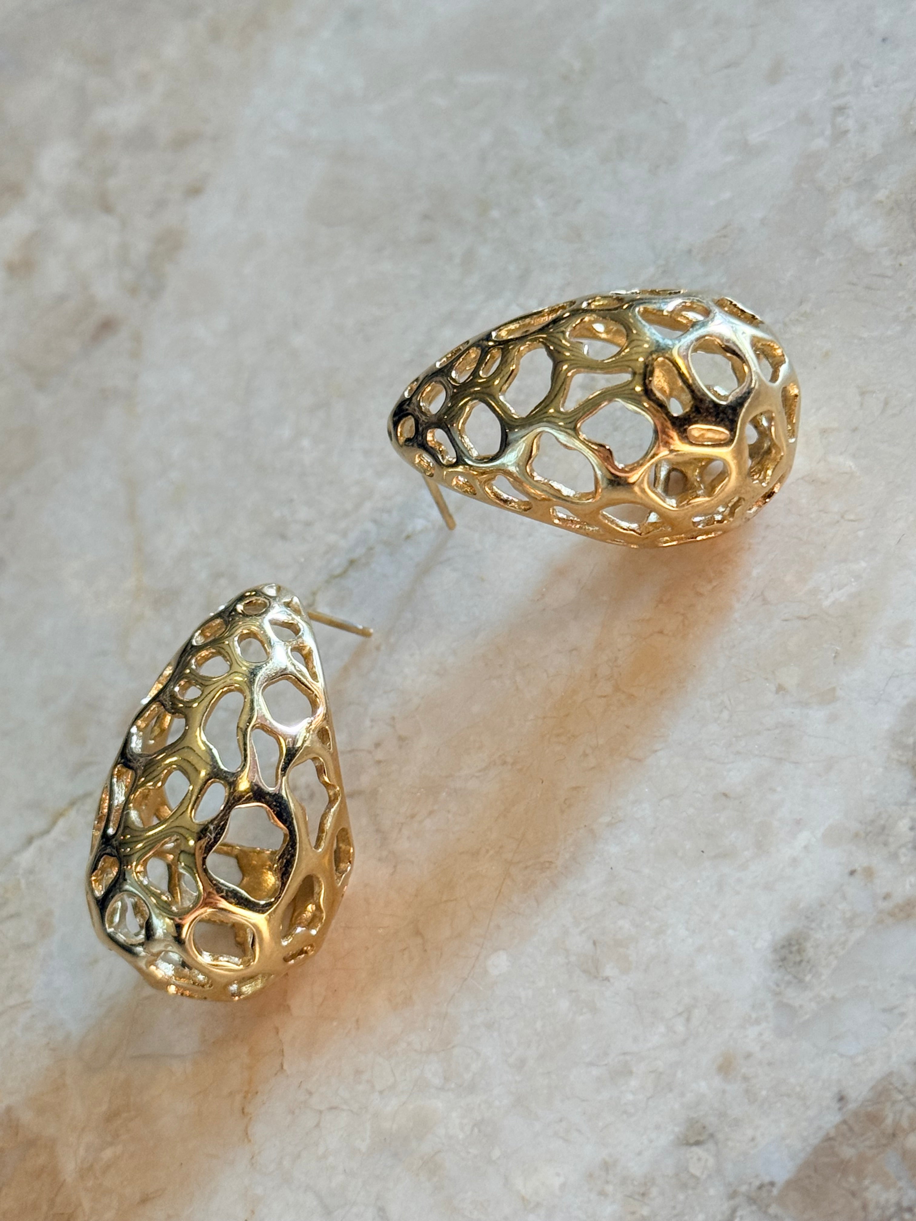 Boucle d’oreille Brise