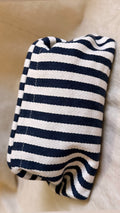 Sac pochette Rayure bleu