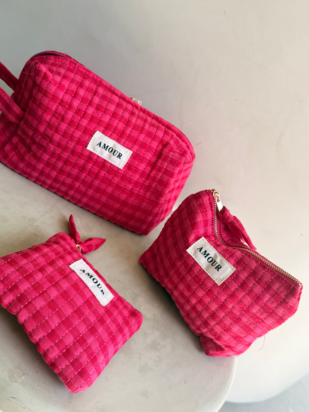 Set Vichy 3 pièces