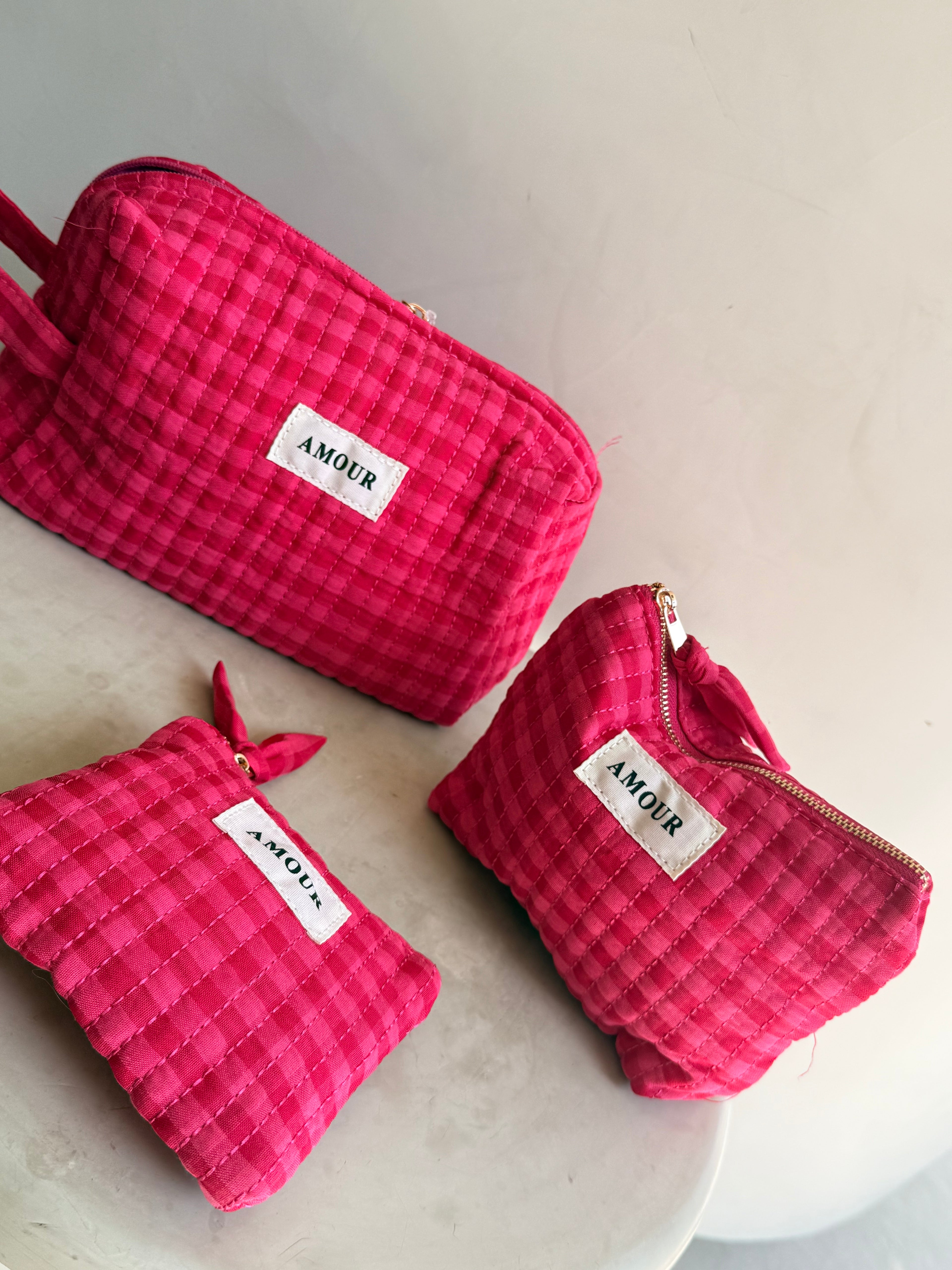Set Vichy 3 pièces