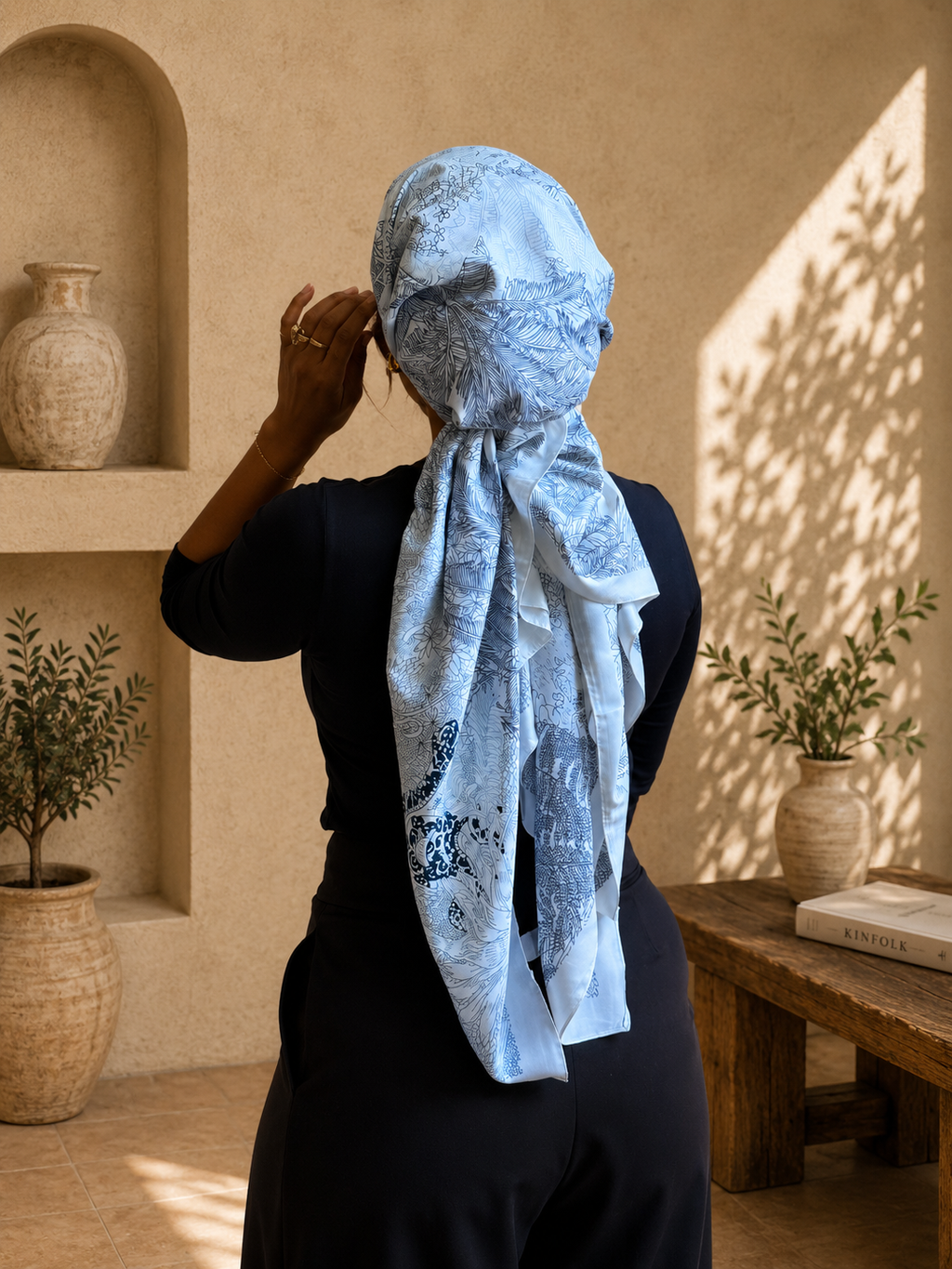 Grand carré  Inspire bleu