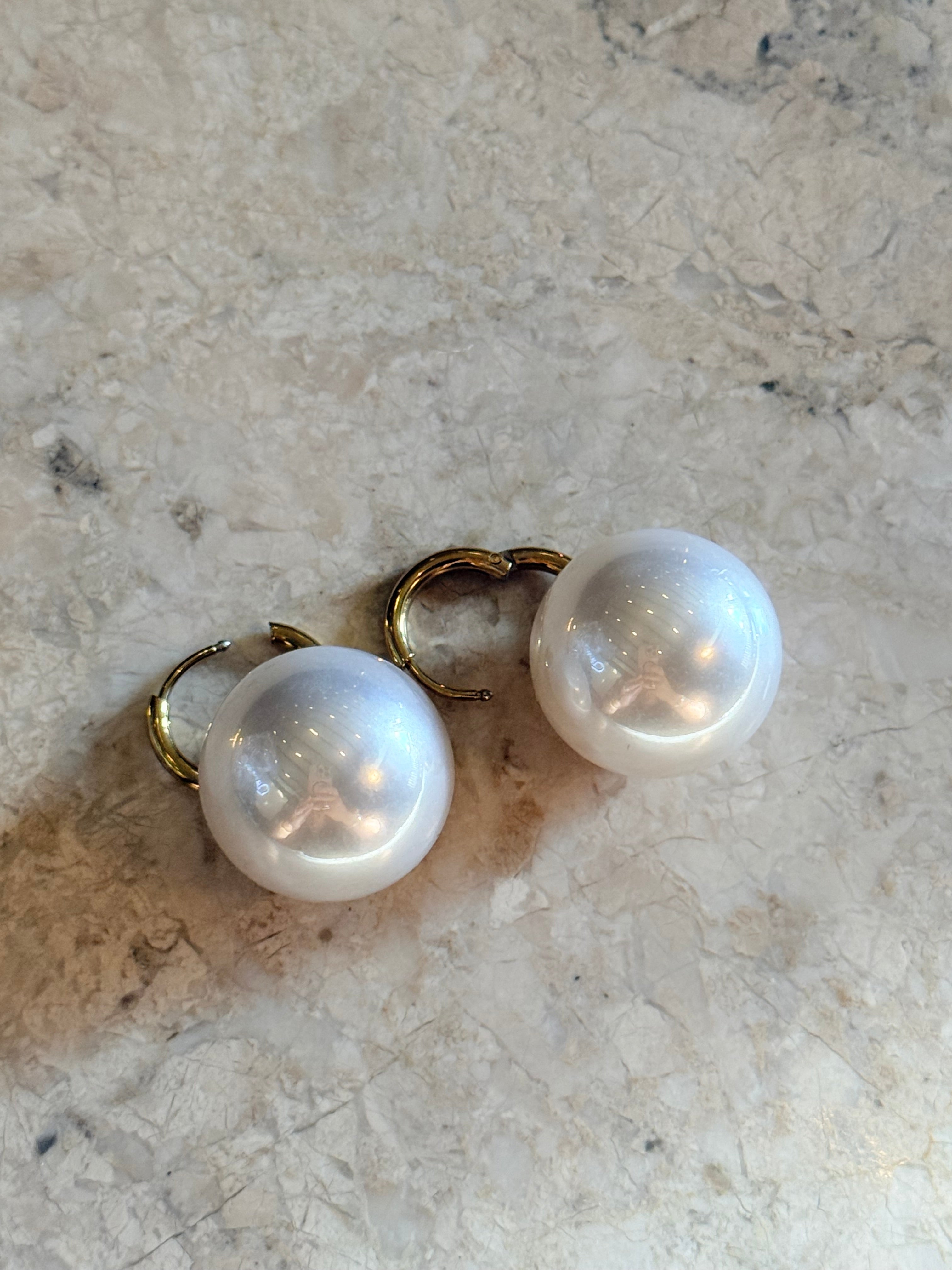 Boucle d’oreille Perle