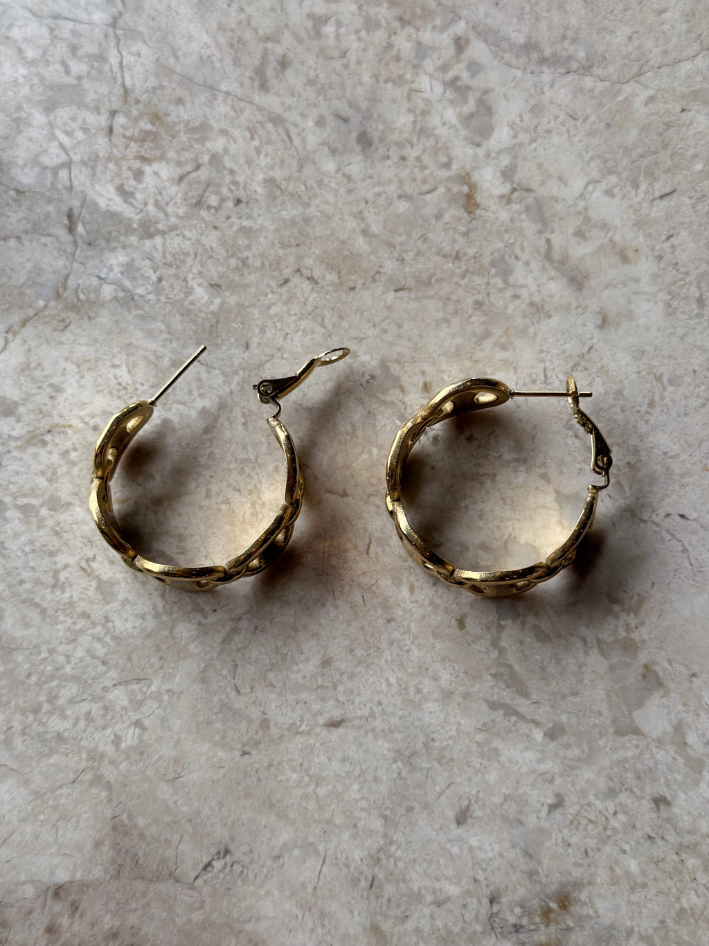 Boucle d’oreille Graine de café
