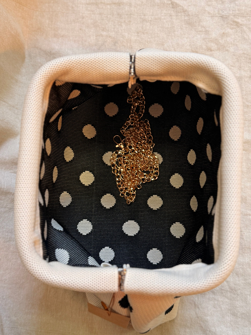 Sac pochette petit pois