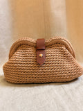 Sac pochette Eva camel