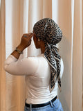 Foulard triangle Elya beige