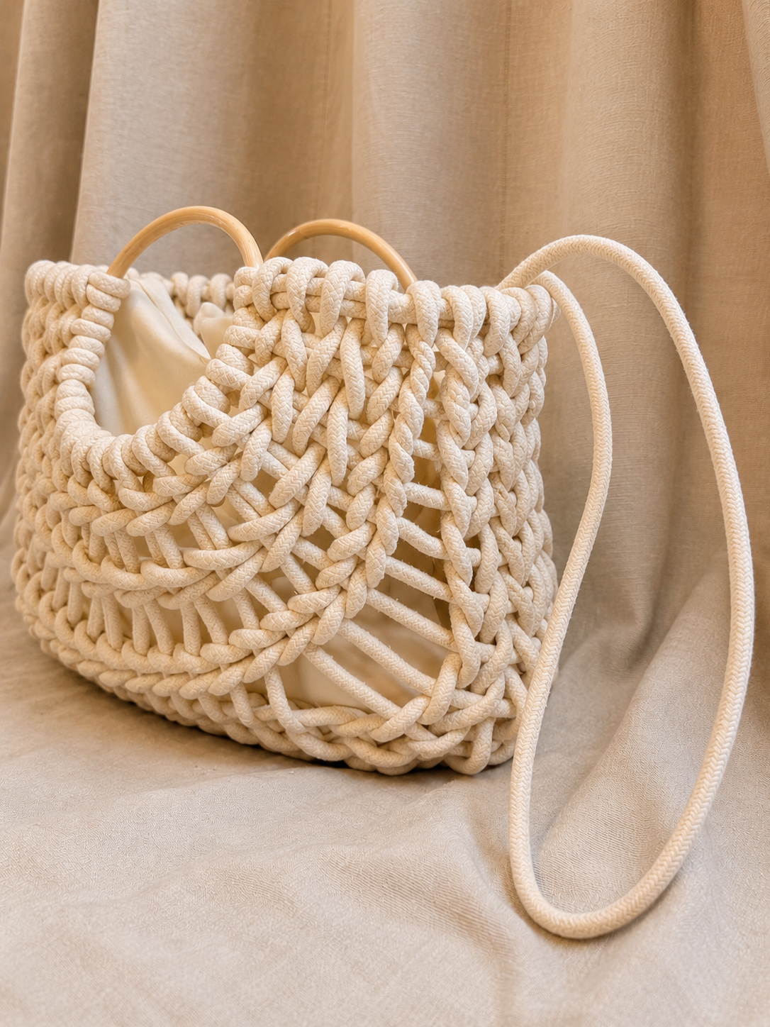 Sac Corde cream